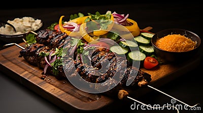 seekh kebabs Stock Photo