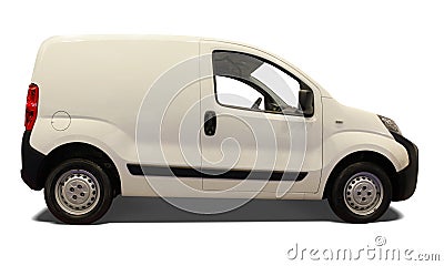 Delivery car Stock Photo