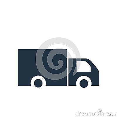 Delivery icon vector isolated on white background, Delivery sign Vector Illustration
