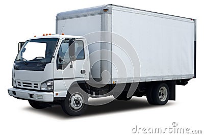 Delivery Truck Stock Photo