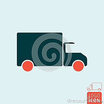 Delivery truck icon Vector Illustration