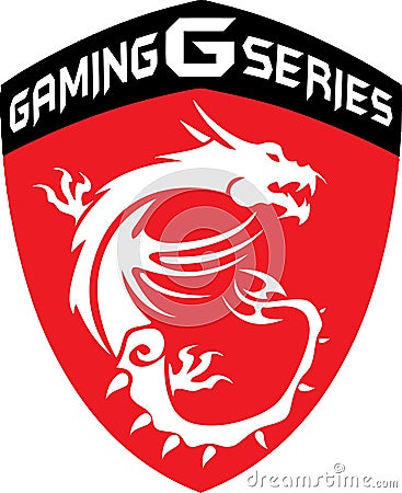 Dell gaming g series icon logo Editorial Stock Photo