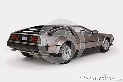 DeLorean Stock Photo