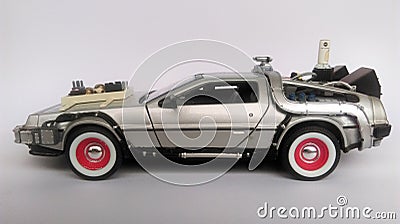 Delorean - Back to the future car part 3 Editorial Stock Photo