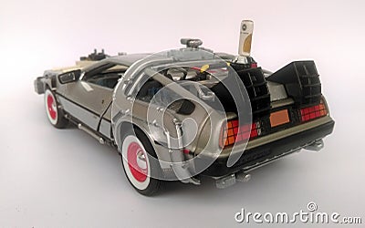 Delorean Back to the future 3 car Editorial Stock Photo