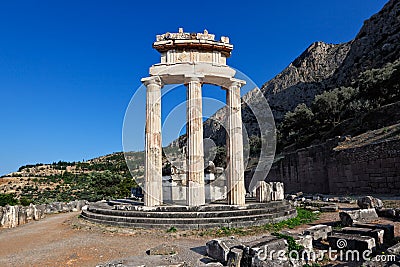 Delphi, Greece Stock Photo