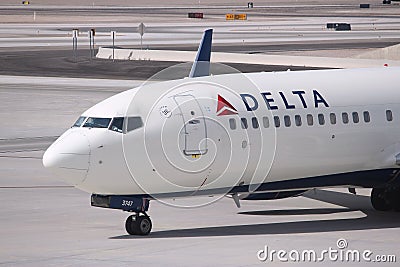 Delta Airlines Editorial Stock Photo