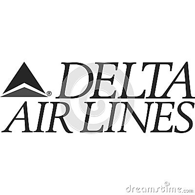 delta airlines logo old Editorial Stock Photo