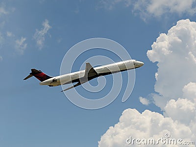 Delta airlines McDonnell Douglas MD-88 Editorial Stock Photo