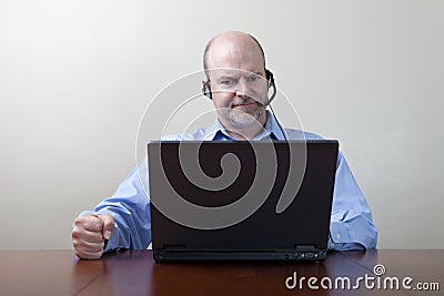 Demanding Businessman Stock Photo