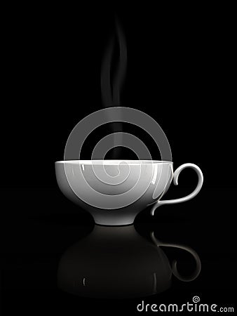 Demitasse. Coffee cup Stock Photo