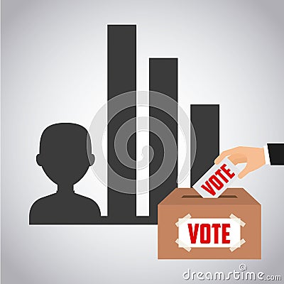 Democratic election Vector Illustration