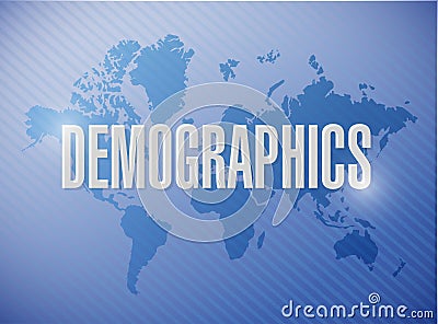 demographics sign illustration design Cartoon Illustration