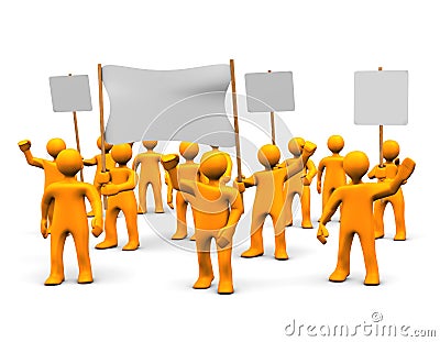 Demonstration Stock Photo