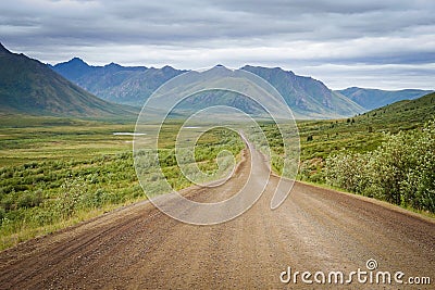 Dempster Highway Stock Photo