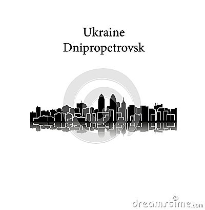 Dnipropetrovsk, Ukraine Vector Illustration