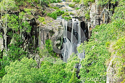 Denham Falls in Queensland Stock Photo