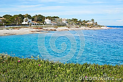 Denia Las Rotas in Mediterranean sea Alicante Stock Photo