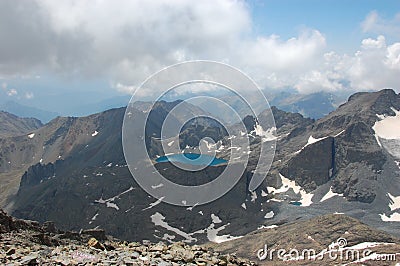 Deniz Golu Lake, kackar Turkey Stock Photo