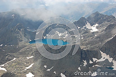 Deniz Golu Lake, kackar Turkey Stock Photo