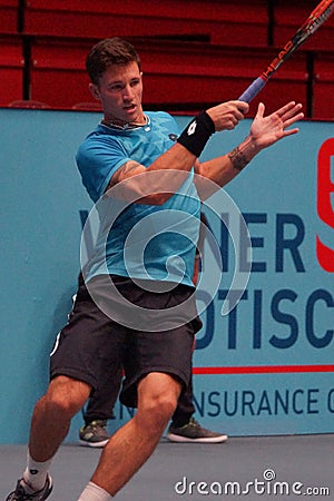 Dennis Novak (AUT) Editorial Stock Photo