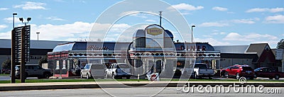 Denny`s Classic Diner Editorial Stock Photo