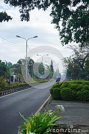 Denpasar city park area, called the 