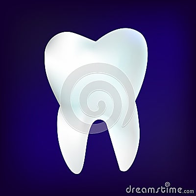Dental care Tooth Icon vector Concept. Vector Illustration