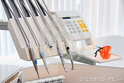 Dental chair Stock Photo