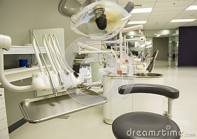 Dental chair Stock Photo