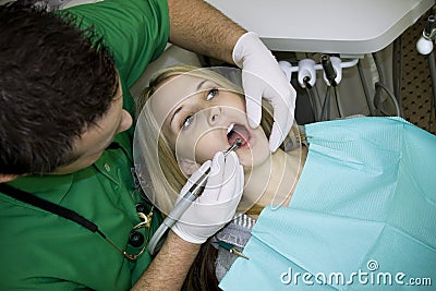 Dental checkup Stock Photo