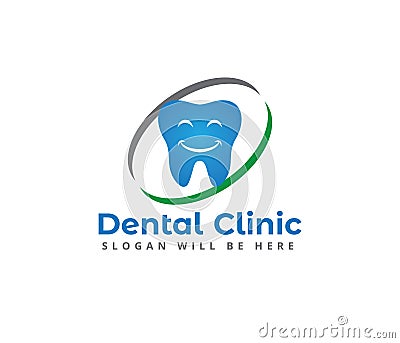 dental dentistry vector icon symbol logo design Stock Photo