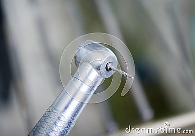 Dental drill Stock Photo