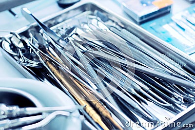 Dental equipment Stock Photo