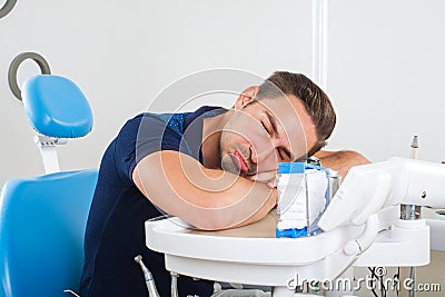 Dental examination Stock Photo