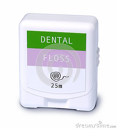 Dental Floss Stock Photo