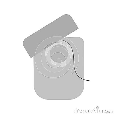 Dental Floss III Vector Illustration