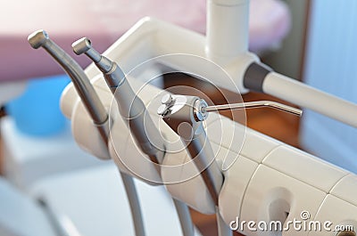 Dental handpiece Stock Photo