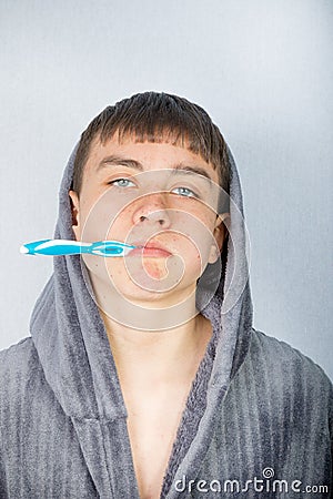 Dental Hygeine, teeth cleaning Stock Photo