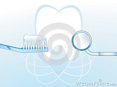 Dental hygiene illustration Vector Illustration