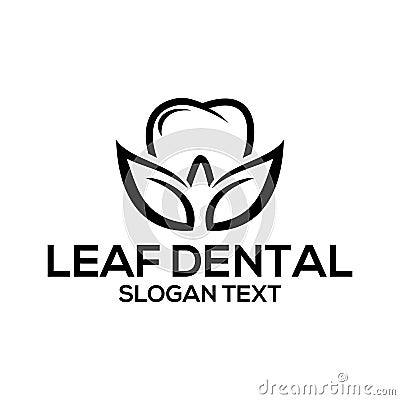 Dental logo design concept vector Vector Illustration