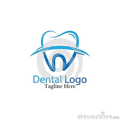 Dental logo and symbol. Vector Illustration