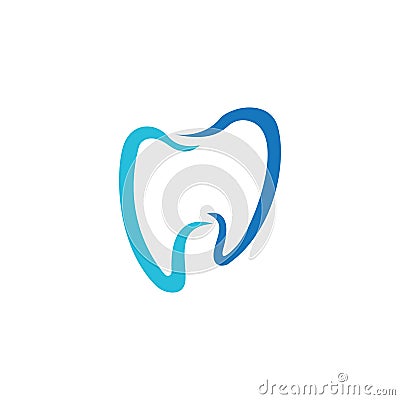 Dental logo Template vector illustration Vector Illustration