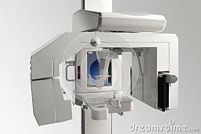 Dental Panoramic Radiograph machine Stock Photo