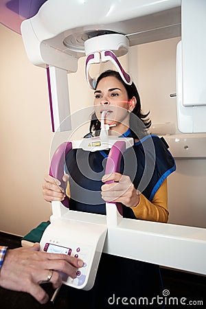 Dental panoramic x-ray Stock Photo