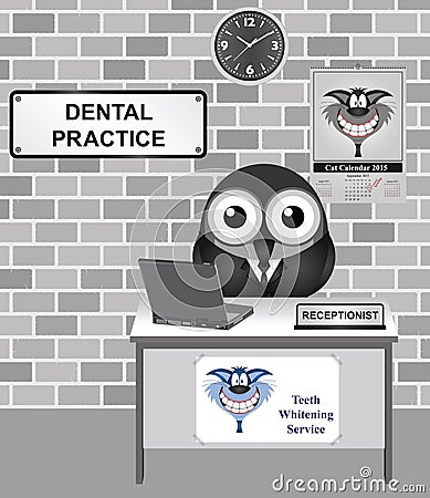 Dental Practice Vector Illustration