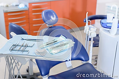 Dental tool close up Stock Photo