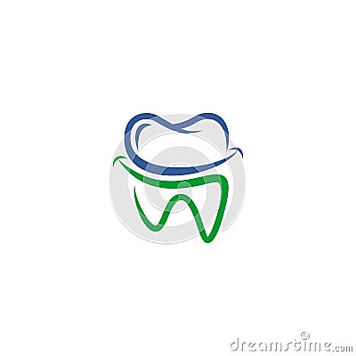 Dental vector logo Vector Illustration