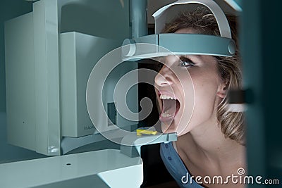 Dental x-ray Stock Photo