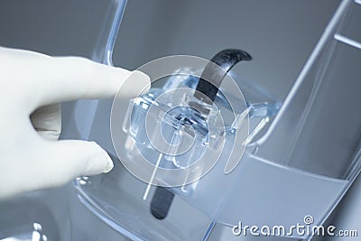 Dental xray machine scanner Stock Photo